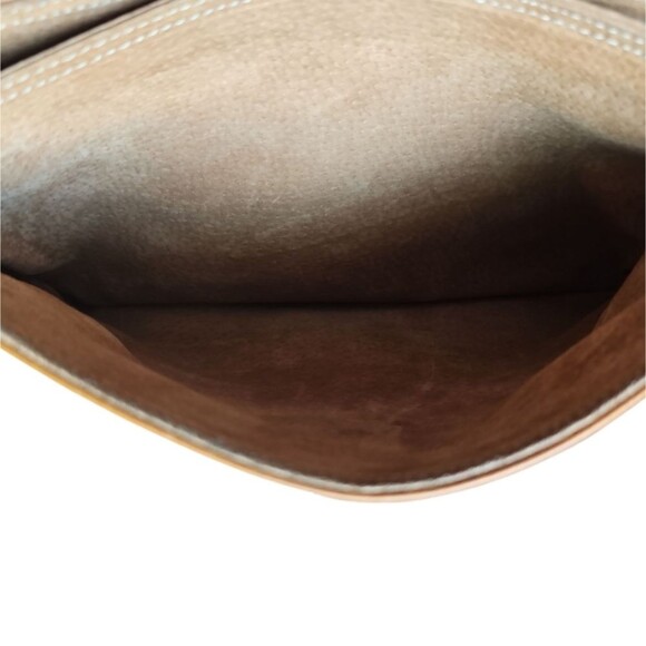 Mogambo Barcelona Genuine Leather Shoulder Bag Made in Spain Crossbody Boho Chic - Picture 14 of 16